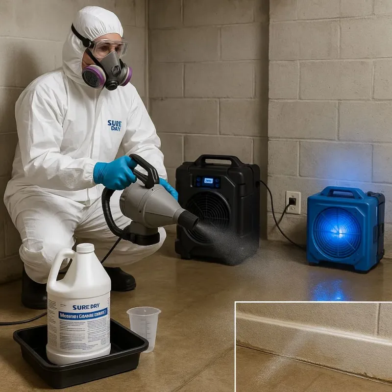 Sanitization and Odor Removal process in Avon, MN