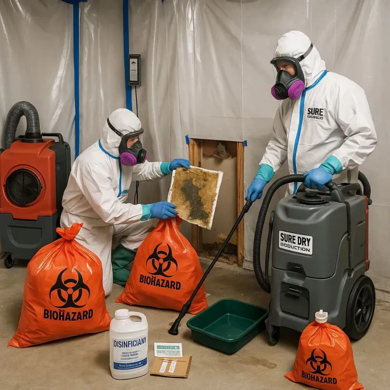 Contaminated Water Handling Protocols process in Avon, MN